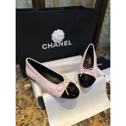 샤넬 CHANEL 22c G02819 플랫 Pink