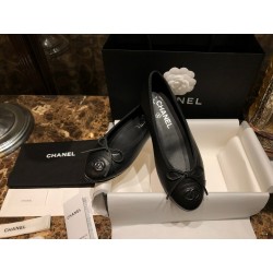 샤넬 CHANEL G02819 플랫 Black