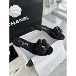 샤넬 CHANEL 24P G45499 Mules 뮬 Black