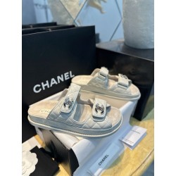 샤넬 CHANEL 25P Mules 뮬 White