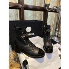 샤넬 CHANEL 23A 앵클 부츠 Black