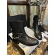 샤넬 CHANEL 23A 쇼트 부츠 Black