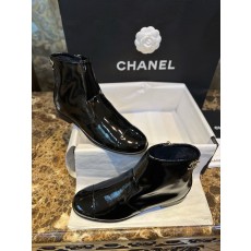 샤넬 CHANEL 23A 앵클 부츠 Black