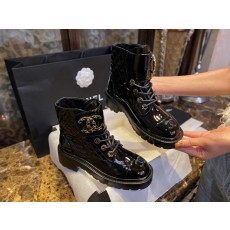 샤넬 CHANEL 2021 G36424 쇼트 부츠 Black