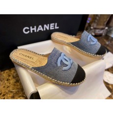 샤넬 CHANEL 에스파드리유 Blue