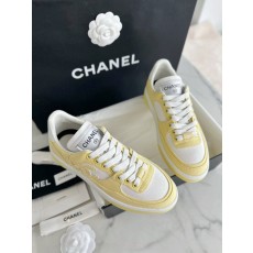 샤넬 CHANEL 24C 스니커즈 yellow