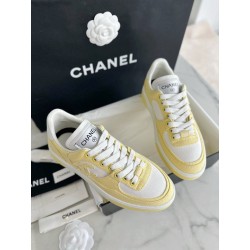 샤넬 CHANEL 24C 스니커즈 yellow