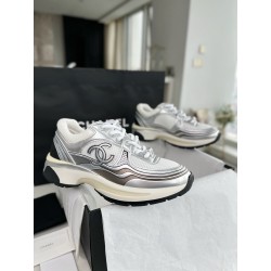 샤넬 CHANEL 24C G39792 스니커즈 silver