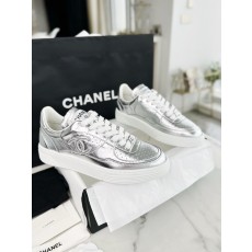 샤넬 CHANEL 24C 스니커즈 silver