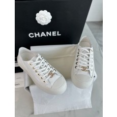 샤넬 CHANEL 24P 스니커즈 White