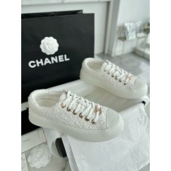 샤넬 CHANEL 24P 스니커즈 White