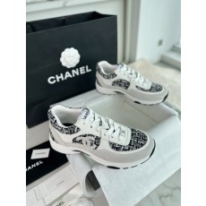 샤넬 CHANEL 24P G38299 스니커즈 Black