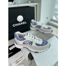 샤넬 CHANEL 24P G38299 스니커즈 Blue
