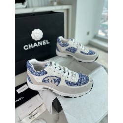 샤넬 CHANEL 24P G38299 스니커즈 Blue