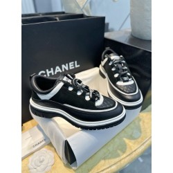 샤넬 CHANEL 25C G46258 스니커즈 Black