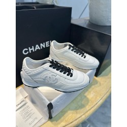 샤넬 CHANEL 25P G46372 스니커즈 White
