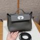 에르메스 Hermes Kelly 2424 21cm evercolor 0L Girs Meyer/silver