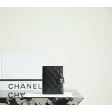 샤넬 Chanel Passport Holder C-55 Black gold