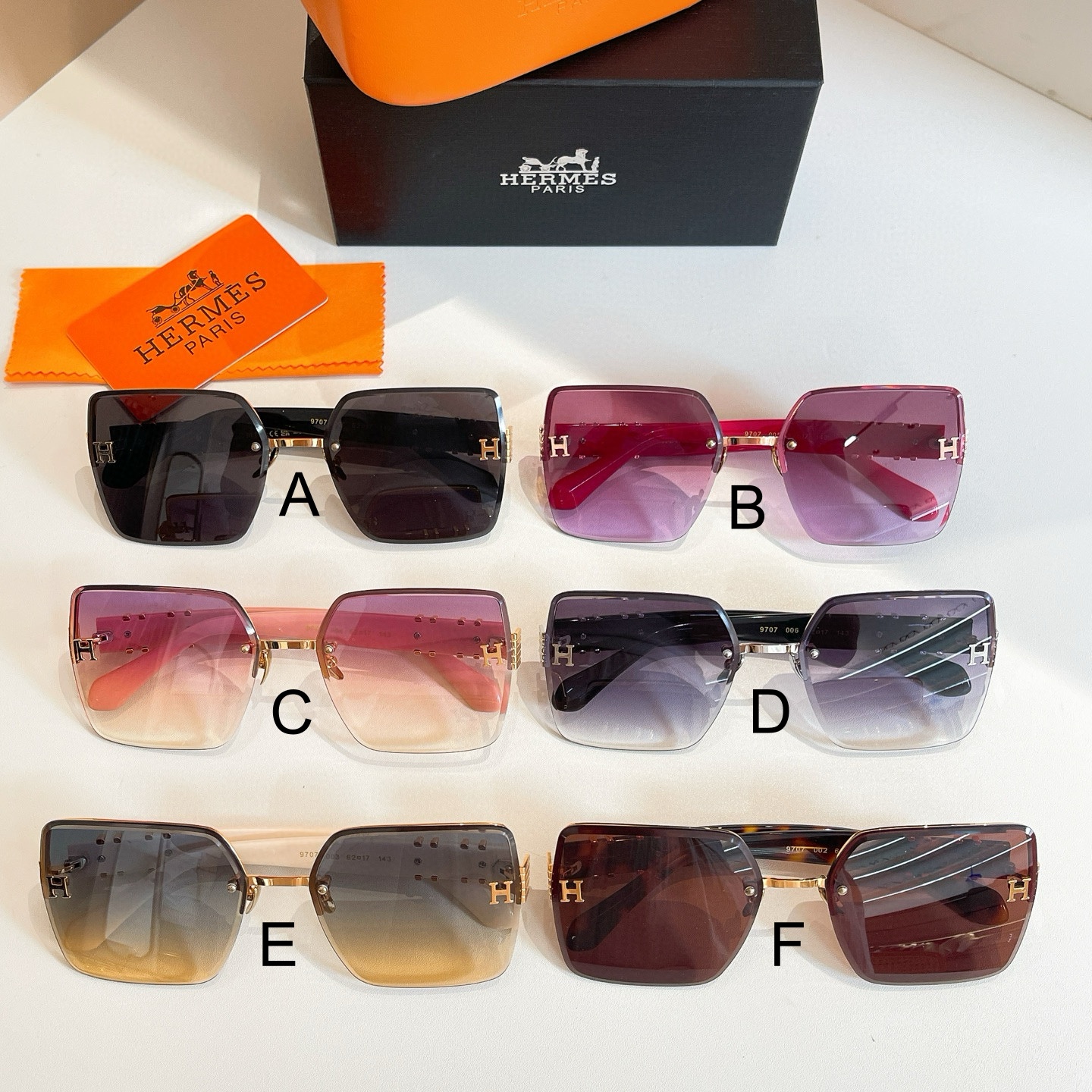 에르메스 Hermes 9707 62口17-143