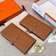 에르메스 Hermes Bearn wallet Soufflet Epsom 37 Gold