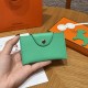 에르메스 Hermes Iliade 10.5cm Evercolor 0T Vert Comics/silver