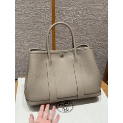 에르메스 Hermes Garden party 30cm vache country S2 Trench