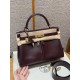 에르메스 Hermes Kelly Lakis 32cm Box 55 Rouge H/gold