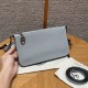 에르메스 Hermes Zipengo Evercolor 8U Blue glacier/silver