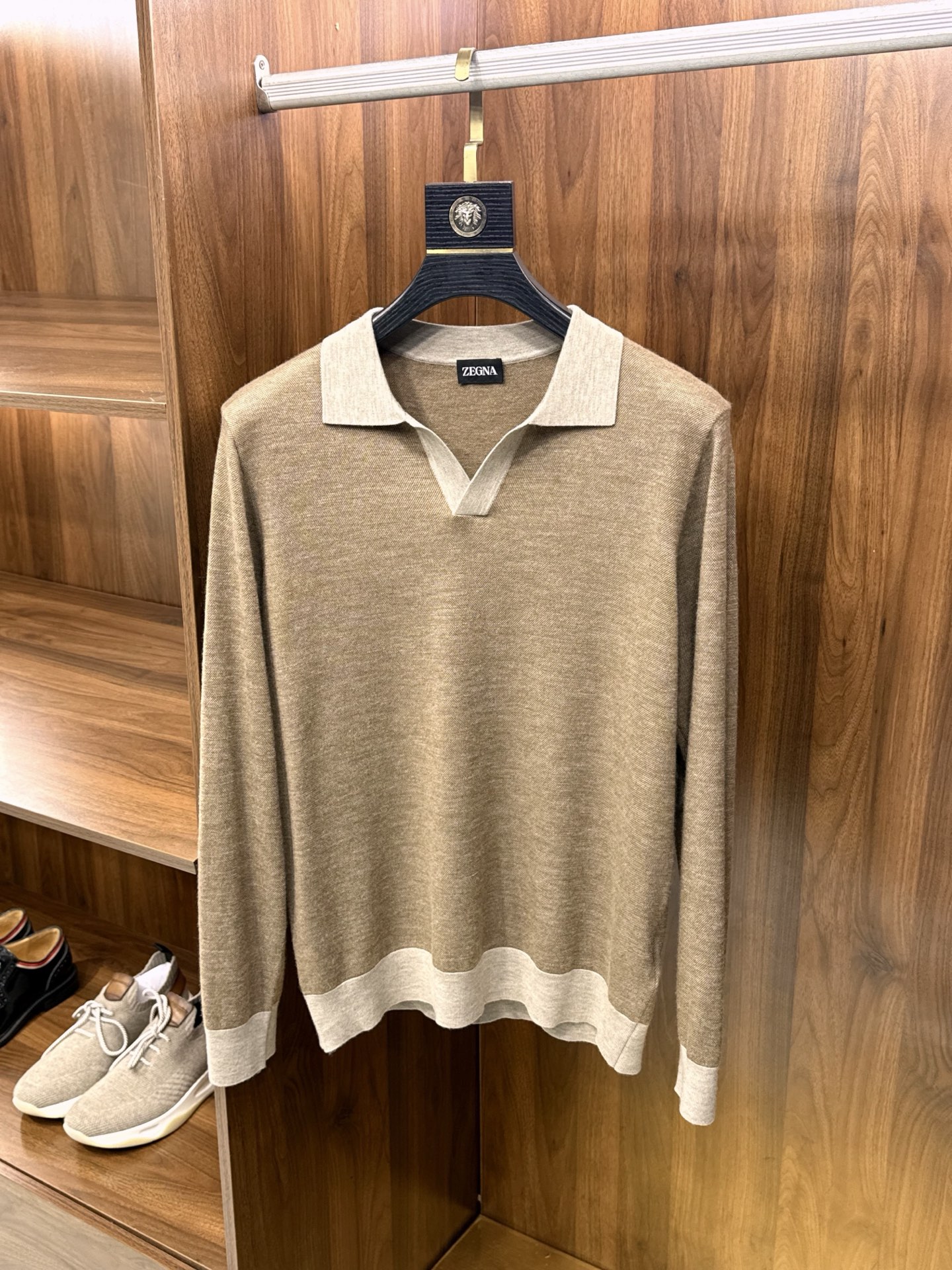 제냐 Zegna 긴팔 티셔츠