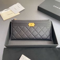 샤넬 Chanel A81254 지갑 Black 19.5cm