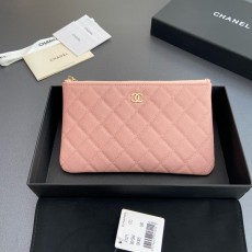 샤넬 Chanel A1071 지갑 Pink 20cm