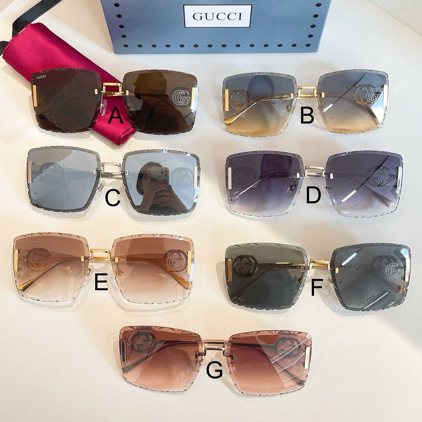 구찌 Gucci GG1611 64口17-143