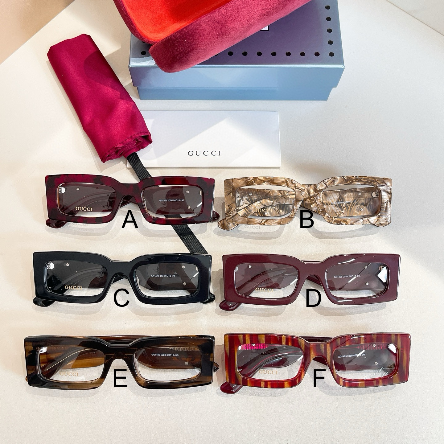 구찌 Gucci GG1425 56口18-145
