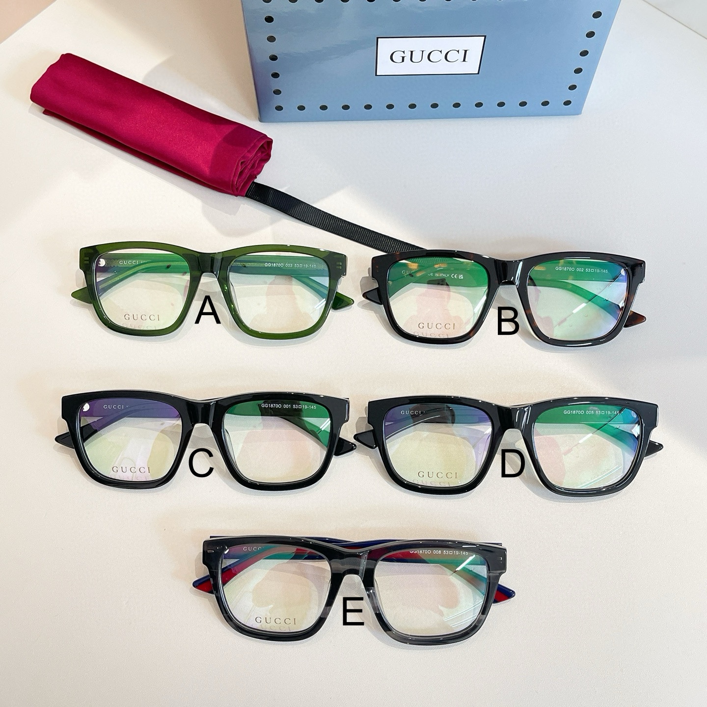 구찌 Gucci GG1870O 53口19-145
