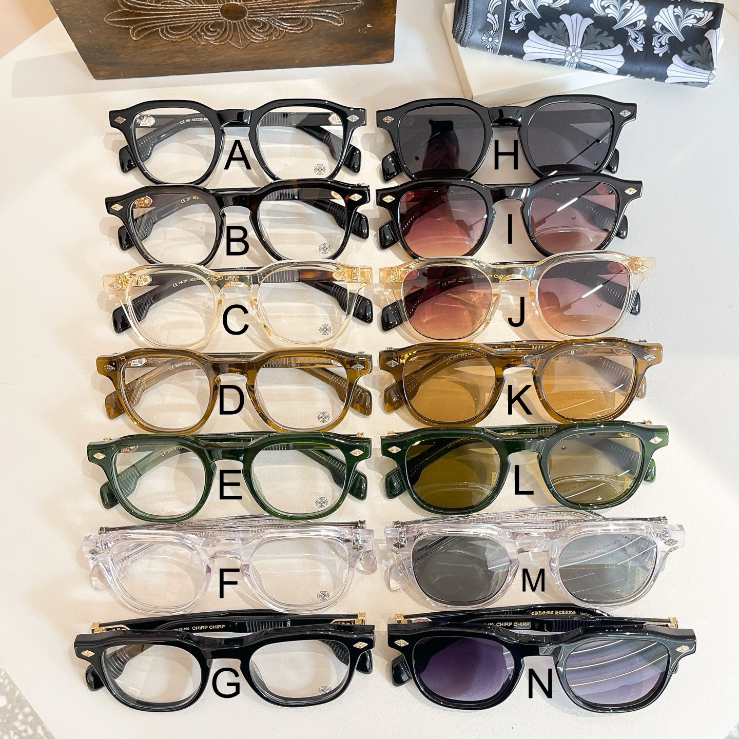 크롬하츠 Chrome Hearts CHIRP CHIRP 50口22-150