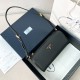 프라다 Prada 1BC239 가죽 파우치 22cm