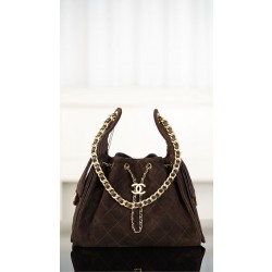 샤넬 CHANEL 25c 25Small Handbag AS5293 Brown 26cm