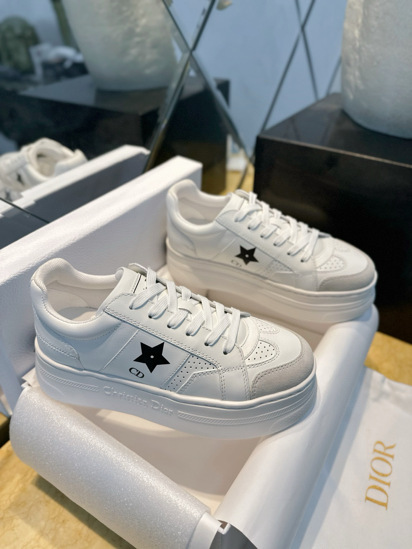 디올 Dior Star 스니커즈