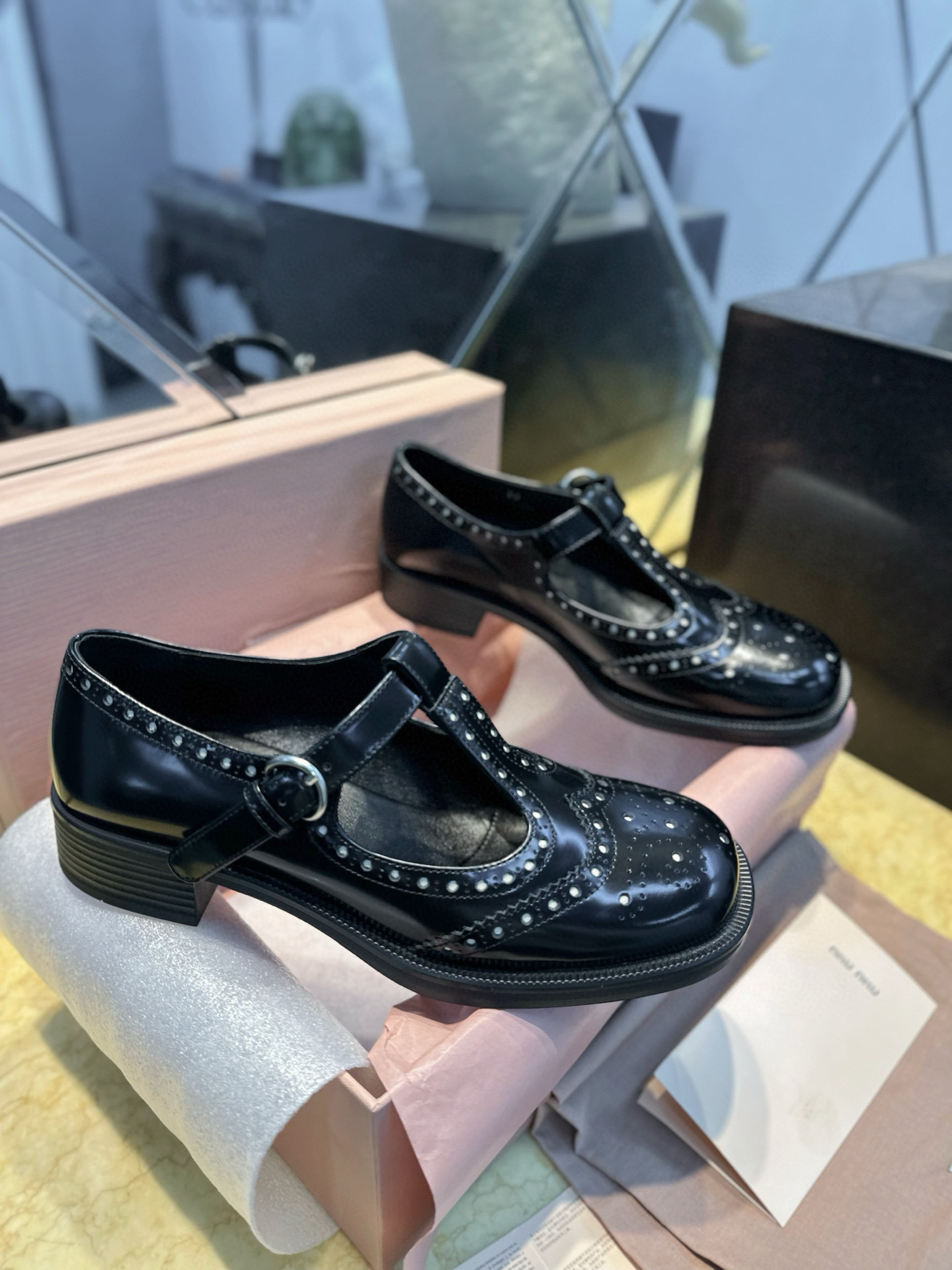 미우 미우 MIU MIU T 메리제인