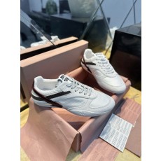 미우 미우 MIU MIU Gymnasium 스니커즈 White