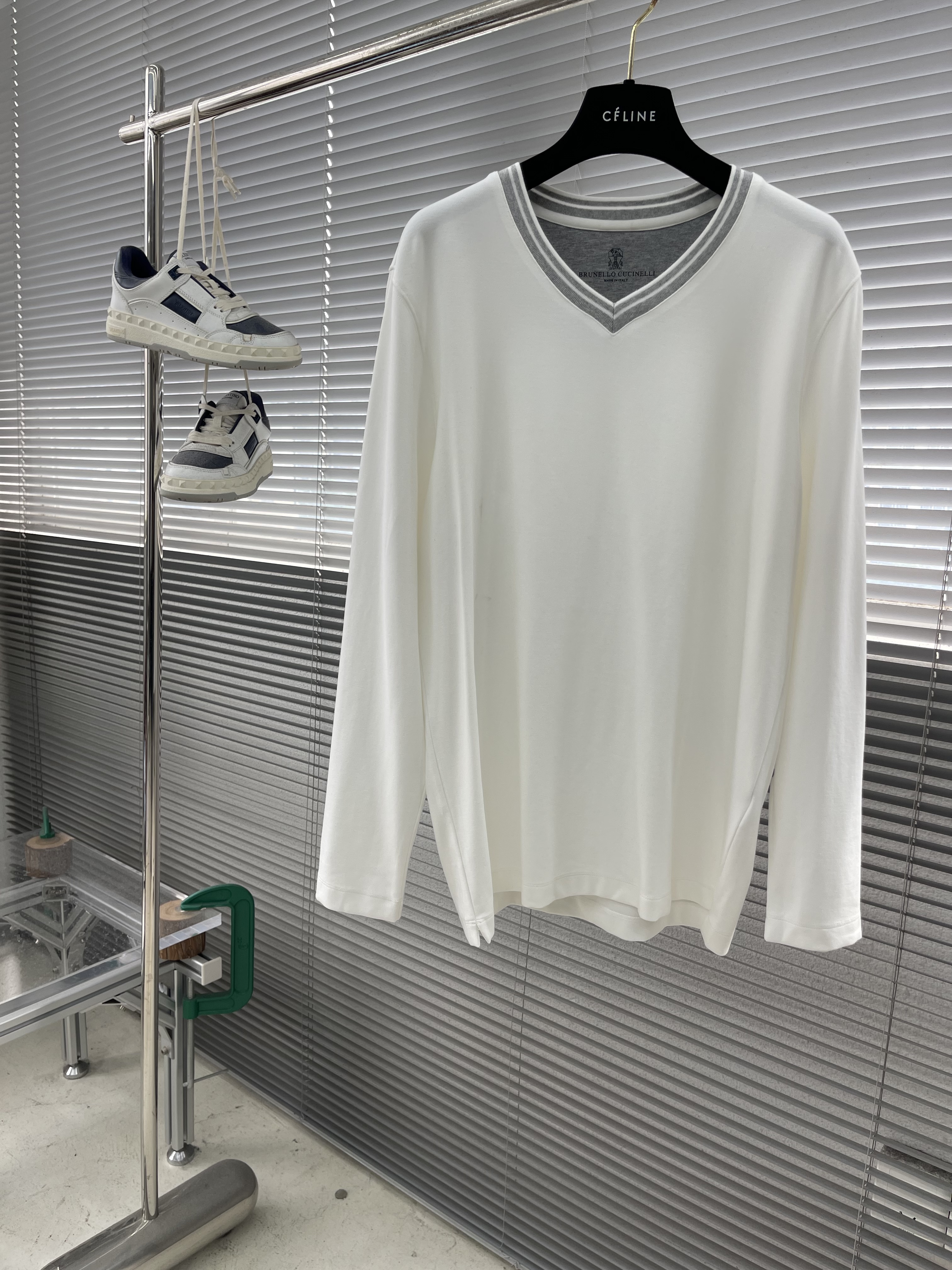 브루넬로 쿠치넬리 Brunello Cucineli 긴팔 티셔츠