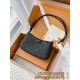 루이비통 Louis Vuitton M80439 Easy Pouch On Strap Monogram Empreinte Black 19cm