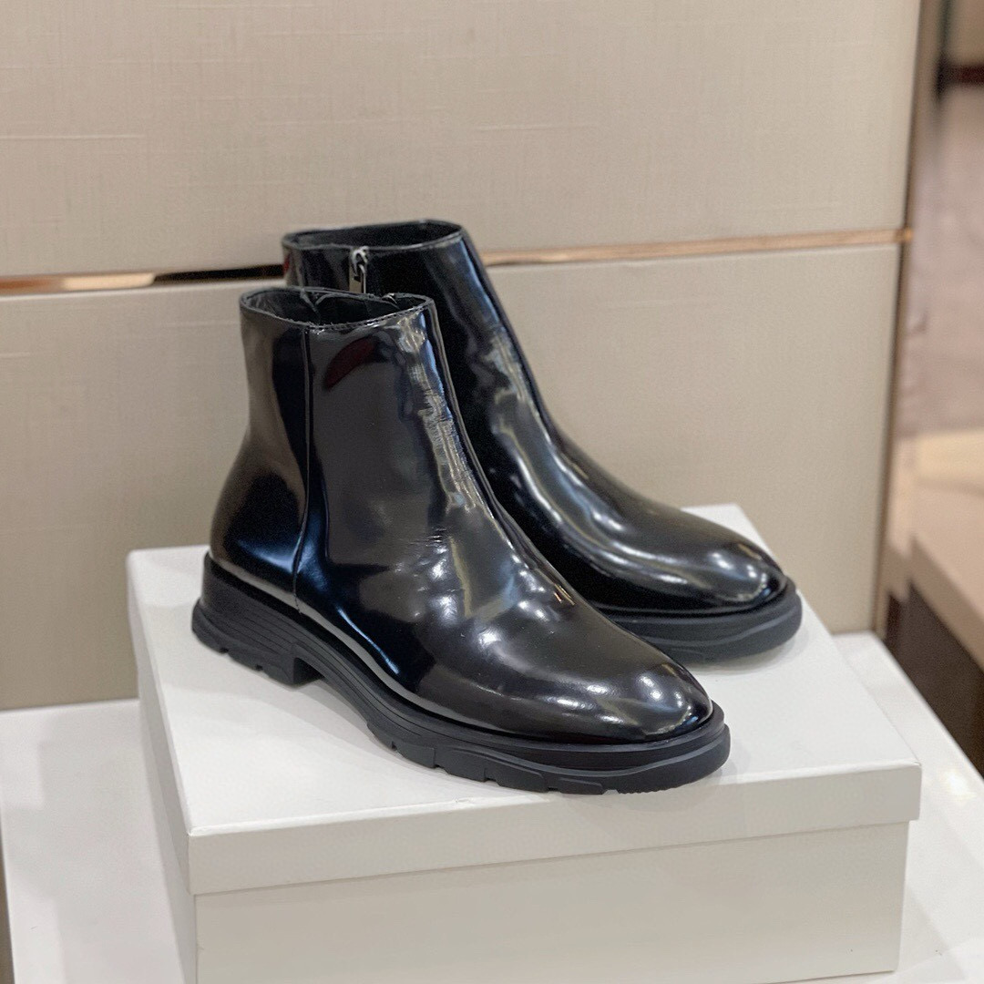 Alexander McQueen 앵클 부츠