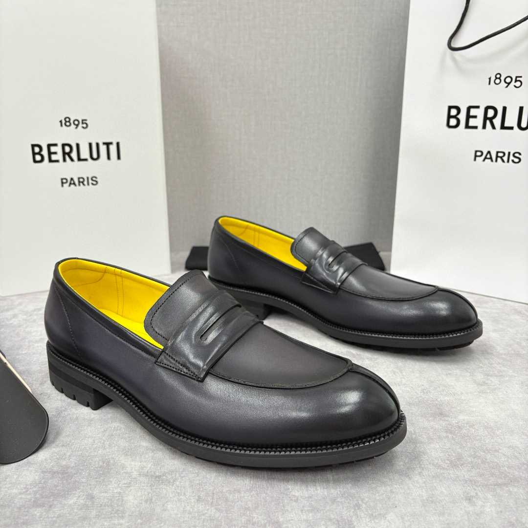 벨루티 Berluti New Oslo 로퍼 슈즈