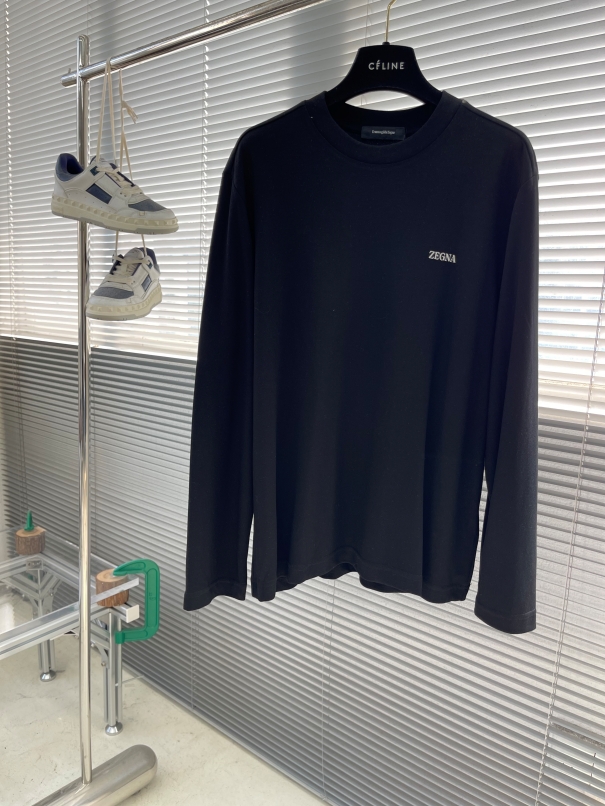 제냐 Zegna 긴팔 티셔츠
