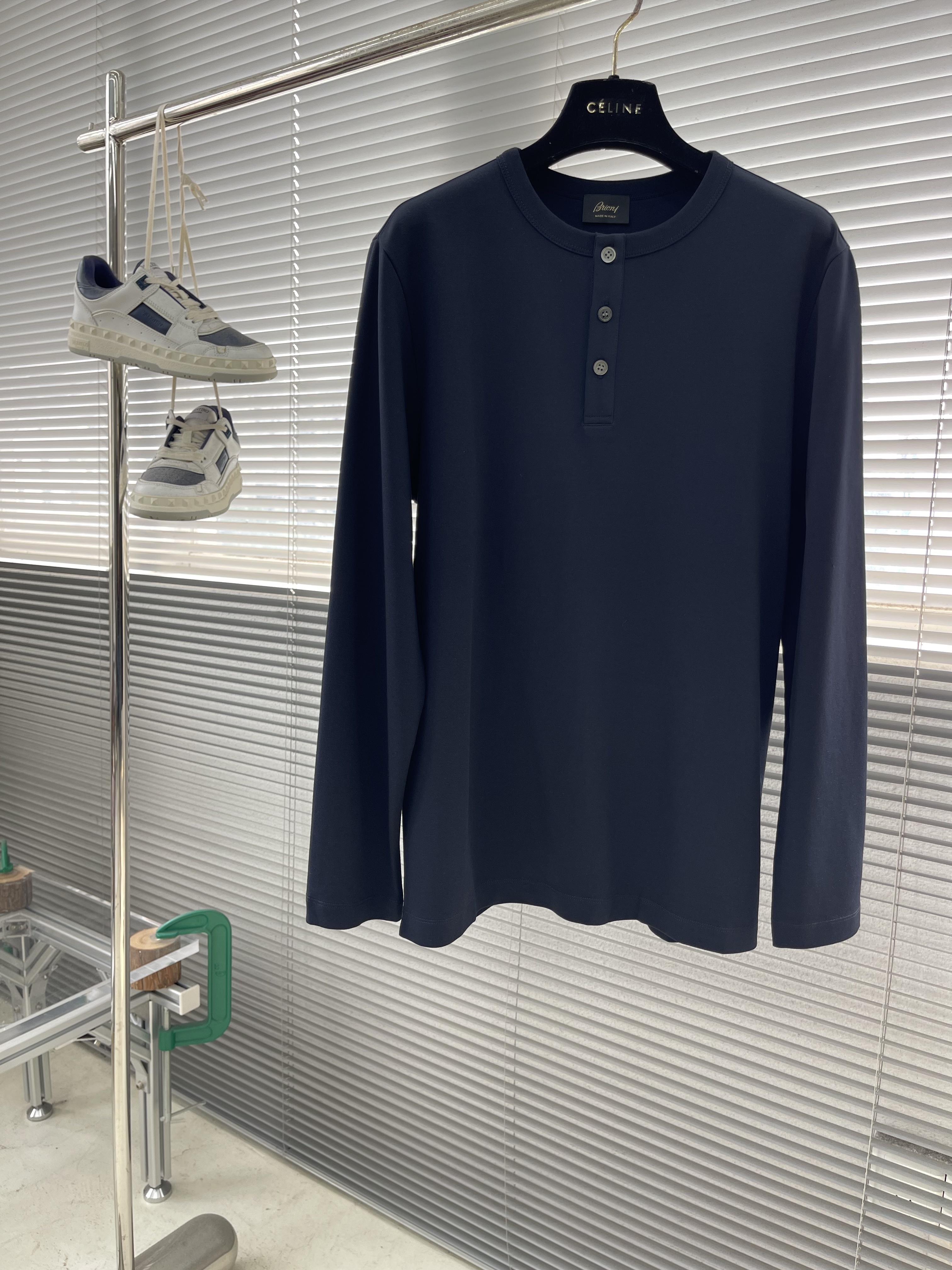 브리오니 Brioni 긴팔 티셔츠