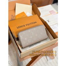 루이비통 Louis Vuitton M69034 Zippy Wallet Monogram Empreinte Tourterelle Beige 19.5CM