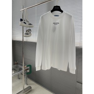 프라다 Prada 긴팔 티셔츠