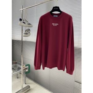 프라다 Prada 긴팔 티셔츠