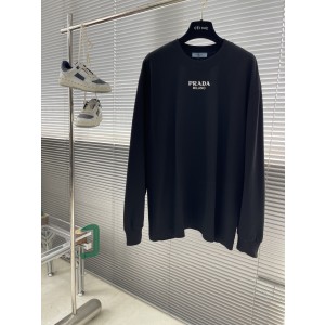 프라다 Prada 긴팔 티셔츠